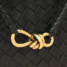 Bottega Veneta Black Intrecciato Andiamo Small Tote Bag
