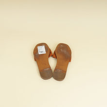 Bottega Veneta Camel Intrecciato Flat Slide Sandal 36