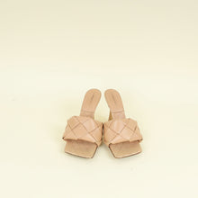 Bottega Veneta Beige Intrecciato Nappa Lido Mule 38