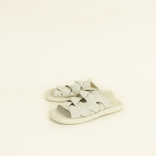 Bottega Veneta Neutral Intreccio Plat Mule 38