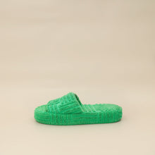 Bottega Veneta Grass Resort Sponge Slides 38