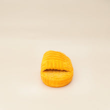 Bottega Veneta Orange Resort Sponge Slides 37