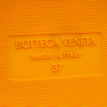 Bottega Veneta Orange Resort Sponge Slides 37