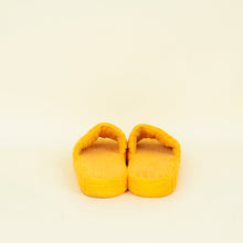 Bottega Veneta Yellow Orange Sponge Slide Sandals 41