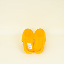 Bottega Veneta Yellow Orange Sponge Slide Sandals 41