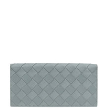 Bottega Veneta Grey Intrecciato Long Wallet