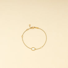 Boucheron 18K Yellow Gold MOP Diamond Serpent Boheme XS Bracelet