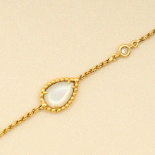 Boucheron 18K Yellow Gold MOP Diamond Serpent Boheme XS Bracelet