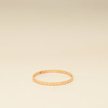 Boucheron 18K Rose Gold Quatre Clou de Paris Bangle