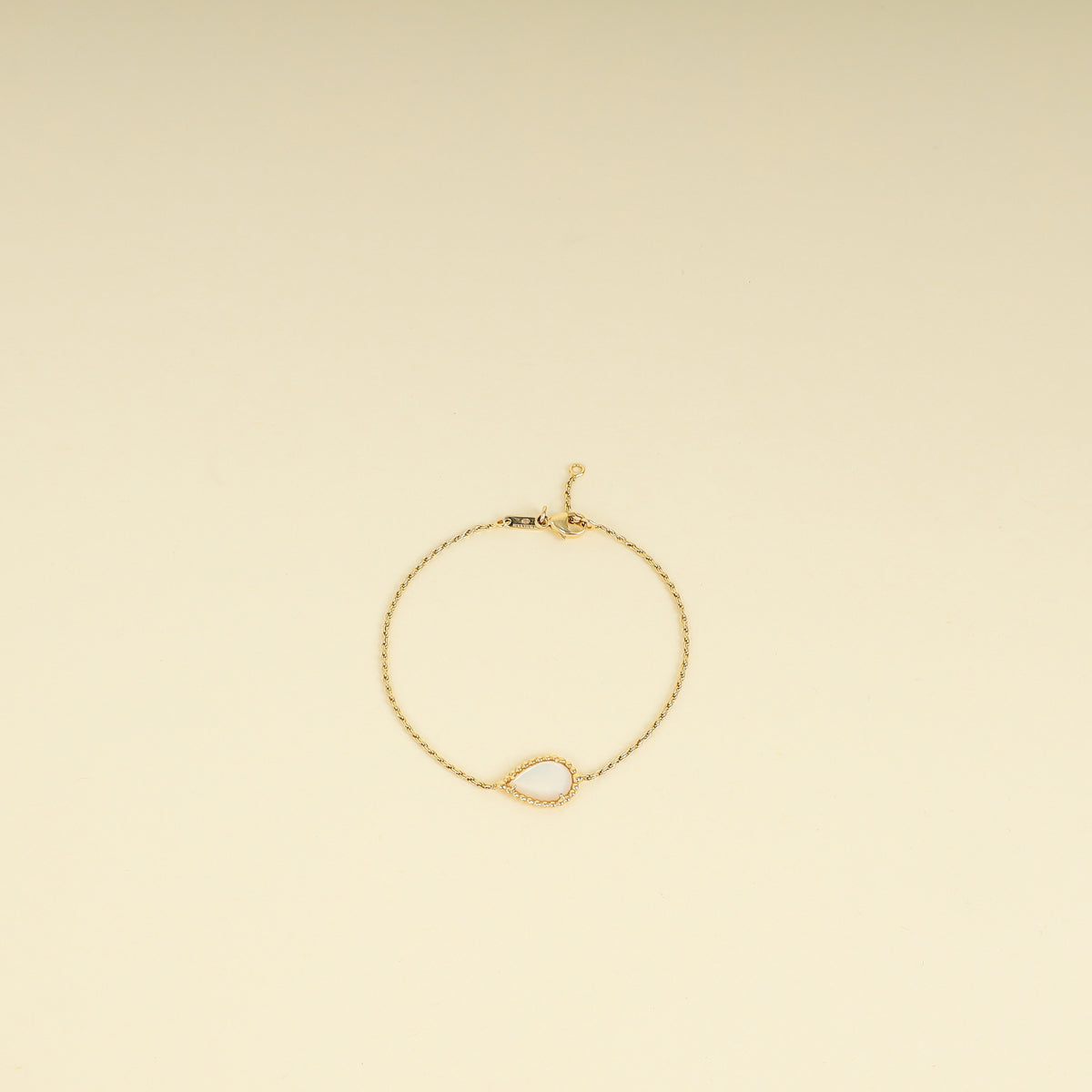 Boucheron 18K Yellow Gold MOP Serpent Boheme Bracelet S Motif