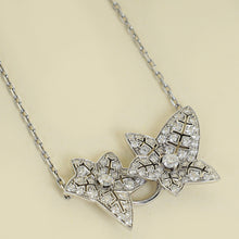 Boucheron 18K White Gold Lierre de Paris Diamond Necklace