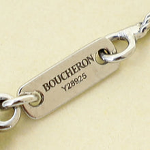 Boucheron 18K White Gold Diamond Serpent Bohème XS Motif Pendant Necklace