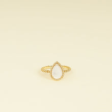 Boucheron 18K Yellow Gold MOP Serpent Boheme Ring S Motif 52