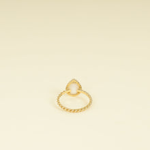 Boucheron 18K Yellow Gold MOP Serpent Boheme Ring S Motif 52
