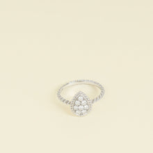 Boucheron 18K White Gold Serpent Boheme Diamond Ring 55