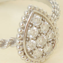 Boucheron 18K White Gold Serpent Boheme Diamond Ring 55