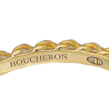 Boucheron 18K Yellow Gold Serpent Boheme S Motifs Ring 54