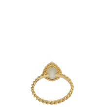Boucheron 18K Yellow Gold MOP Serpent Boheme S Motifs Ring 54
