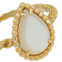 Boucheron 18K Yellow Gold MOP Serpent Boheme S Motifs Ring 54