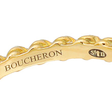 Boucheron 18K Yellow Gold MOP Serpent Boheme S Motifs Ring 54