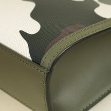 Burberry Green Multicolor Camouflage Mini Pocket Bag