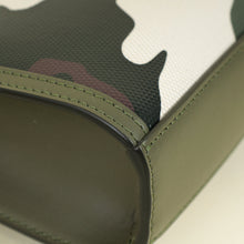 Burberry Green Multicolor Camouflage Mini Pocket Bag