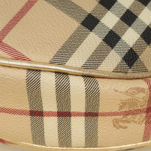 Burberry Bicolor Haymarket Hobo Bag
