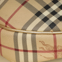 Burberry Bicolor Haymarket Hobo Bag