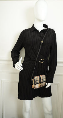 Burberry Bicolor Nova Check Crossbody Bag