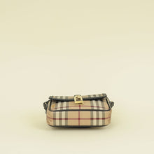 Burberry Bicolor Nova Check Crossbody Bag