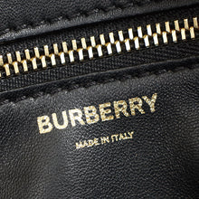 Burberry Black TB Logo Flap Small Bag