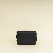 Burberry Black TB Logo Flap Small Bag