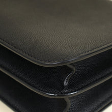 Burberry Black TB Logo Flap Small Bag