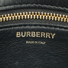 Burberry Black TB Logo Small Flap Bag