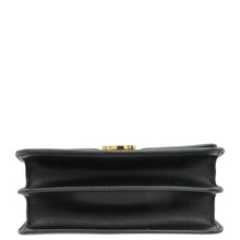 Burberry Black TB Logo Small Flap Bag