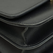 Burberry Black TB Logo Small Flap Bag