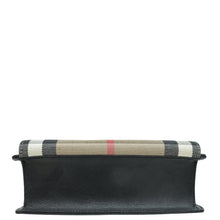 Burberry House Check Black Small Macken Crossbody Bag