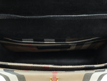 Burberry House Check Black Small Macken Crossbody Bag