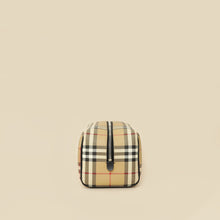 Burberry Beige Vintage Check Travel Pouch