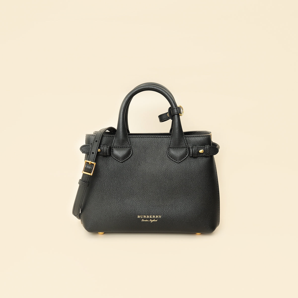 Burberry Bicolor Banner Tote Bag