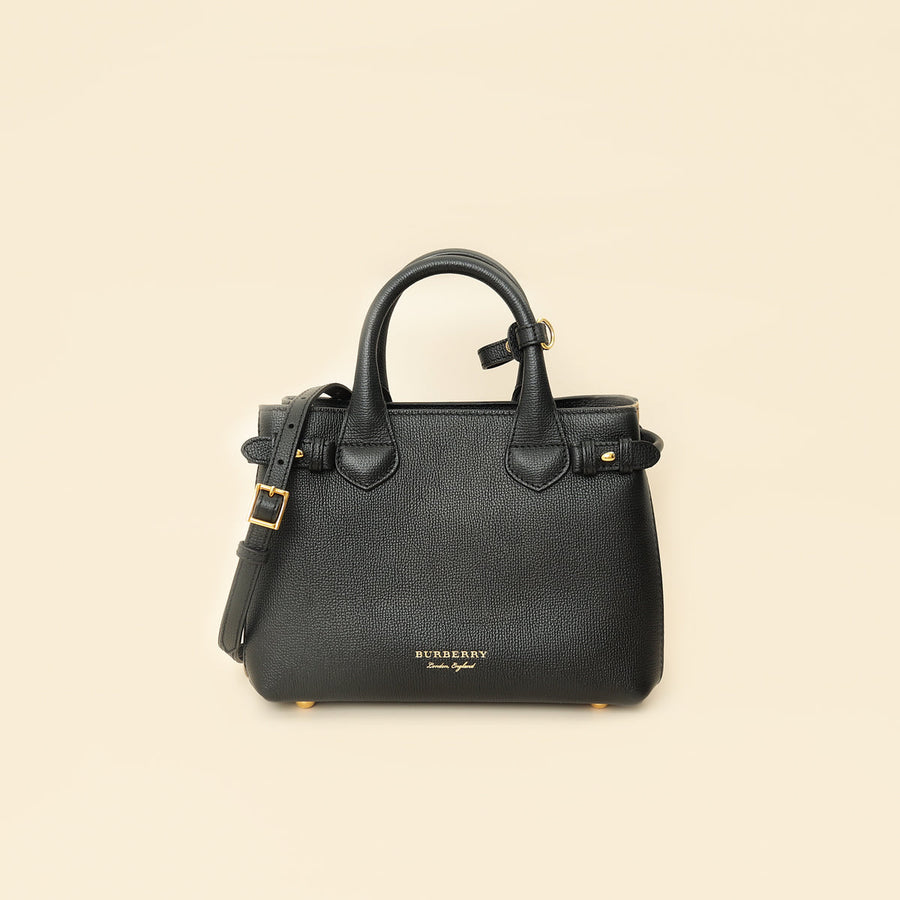 Burberry Bicolor Banner Tote Bag