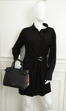 Burberry Bicolor Banner Tote Bag