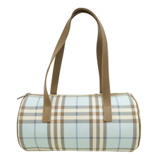 Burberry Multicolor Nova Check PVC Boston Bag