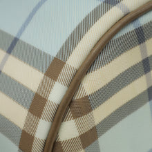 Burberry Multicolor Nova Check PVC Boston Bag