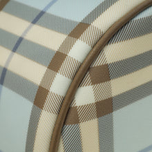 Burberry Multicolor Nova Check PVC Boston Bag