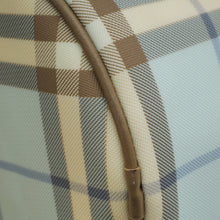 Burberry Multicolor Nova Check PVC Boston Bag