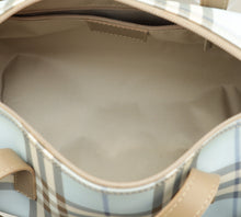 Burberry Multicolor Nova Check PVC Boston Bag