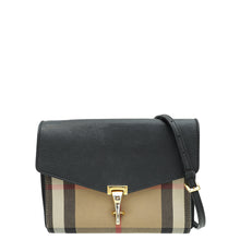 Burberry Tricolor House Check Small Macken Crossbody Bag