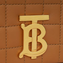 Burberry Caramel Lola Quilted Small Lola Chain Bag