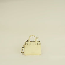 Burberry Light Yellow Banner Mini Tote Bag